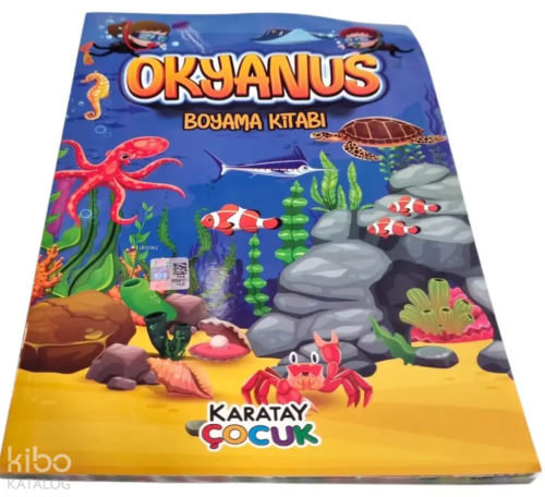 Okyanus Boyama Kitabı | Kolektif | Karatay Yayınları