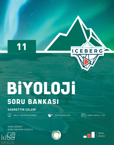 Okyanus Yayınları 11. Sınıf Biyoloji Iceberg Soru Bankası | Sadrettin 