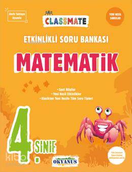 Okyanus Yayınları 4. Sınıf Matematik Classmate Etkinlikli Soru Bankası Okyanus Y