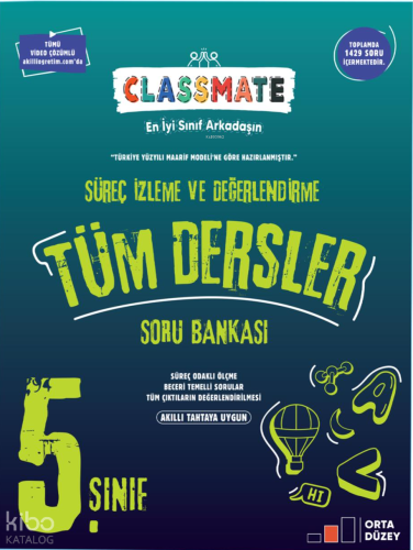 Okyanus Yayınları 5. Sınıf Classmate Süreç Odaklı Tüm Dersler Soru Ban