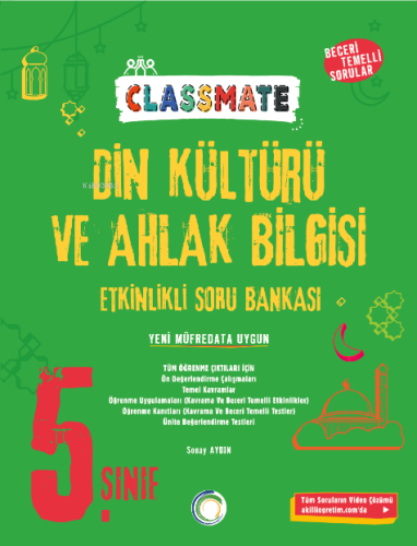 Okyanus Yayınları 5. Sınıf Din Kültürü Ve Ahlak Bilgisi Classmate Soru Bankası
