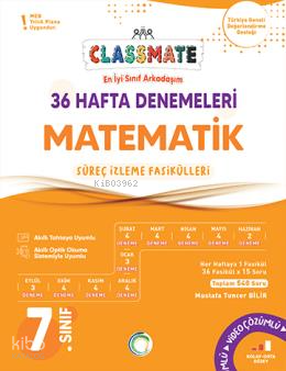 Okyanus Yayınları 7. Sınıf Classmate 36 Hafta Denemeleri Matematik | M