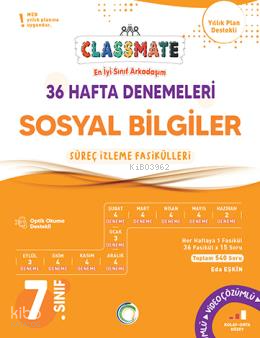 Okyanus Yayınları 7. Sınıf Classmate 36 Hafta Denemeleri Sosyal Bilgil