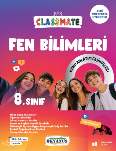 Okyanus Yayınları 8. Sınıf Fen Bilimleri Konu Fasikülleri | Kolektif |