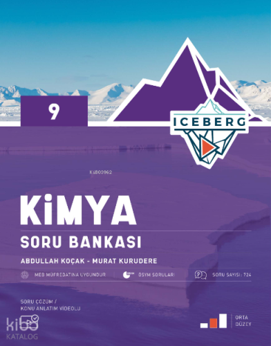 Okyanus Yayınları 9. Sınıf Kimya Iceberg Soru Bankası