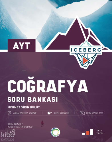 Okyanus Yayınları AYT Coğrafya Iceberg Soru Bankası | Mehmet Şirin Bul