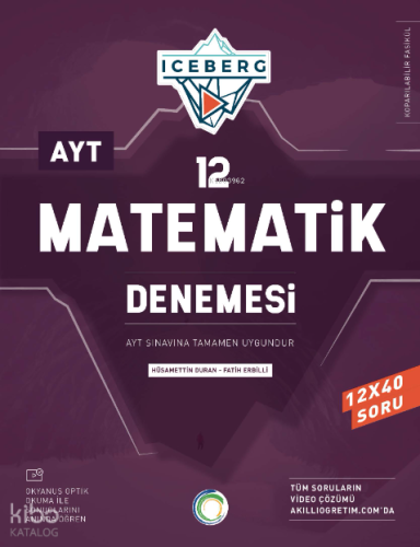 Okyanus Yayınları AYT Matematik 12 İceberg Denemesi