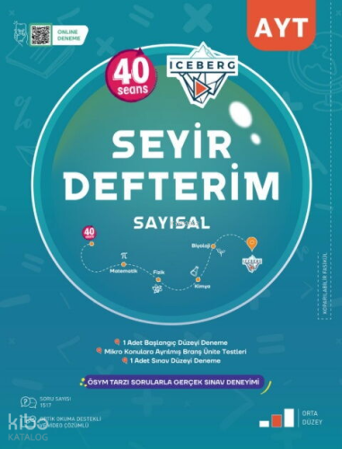 Okyanus Yayınları AYT Sayısal Okyanusta Seyir Defterim Soru Bankası | 