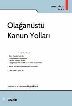 Olağanüstü Kanun Yolları | Erhan Günay | Seçkin Yayıncılık