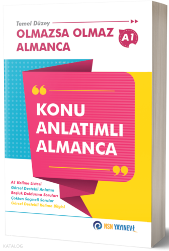 Olmazsa Olmaz Almanca - Konu Anlatımlı Almanca;Temel Düzey – A1