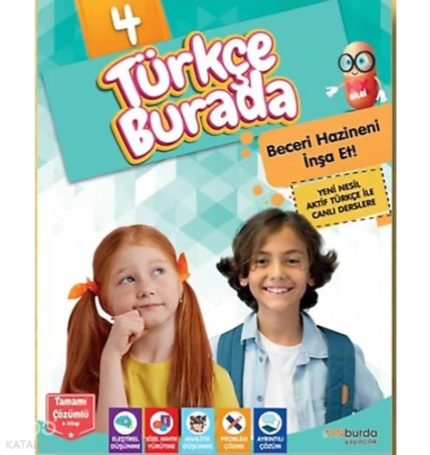 Onburda 4. Sınıf Türkçe Burada Beceri Hazineni İnşa Et | Kolektif | On