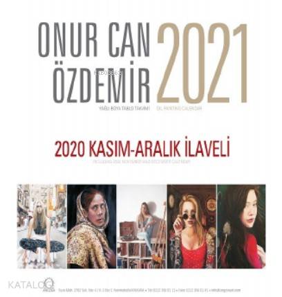 Onur Can Özdemir Duvar Takvimi 2021 | Kolektif | Angora Yayıncılık