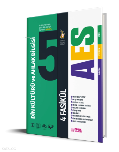 Optik Yayınları 5. Sınıf Din Kültürü ve Ahlak Bilgisi AES Etkinlikli S