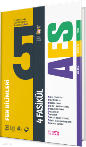 Optik Yayınları 5. Sınıf Fen Bilimleri AES Etkinlikli Soru Bankası | K