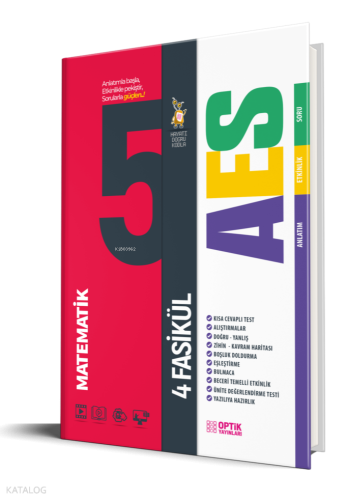 Optik Yayınları 5. Sınıf Matematik AES Etkinlikli Soru Bankası | Kolek