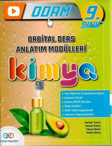 ORBİTAL 09 DERS ANLATIM MODÜLLERİ KİMYA - 2022