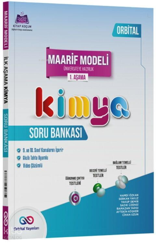 Orbital Kimya Maarif Model 1. Aşama Soru Bankası