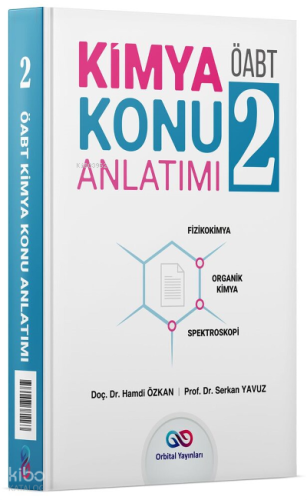 Orbital Yayınları ÖABT Kimya Konu Anlatım 2 | Kolektif | Orbital Yayın