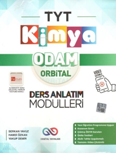 ORBİTAL TYT DERS ANLATIM MODÜLLERİ KİMYA - 2022 | Kolektif | Orbital Y