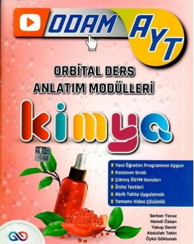 ORBİTAL YKS AYT DERS ANLATIM MODÜLLERİ KİMYA- 2022