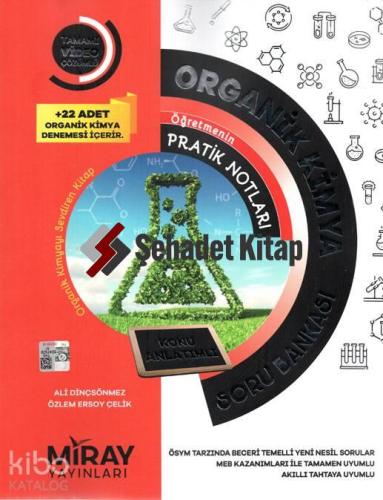 Organik Kimya Konu Özetli Tamamı Video Çözümlü Soru Bankası
