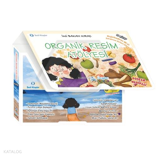 Organik Resim Atölyesi Serisi - 10 Kitap | İnci Bakan Kıraç | Üçgen Ak