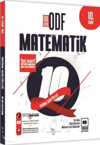 Orijinal Yayınları 10. Sınıf Matematik ODF Orijinal Ders Föyleri | Kol