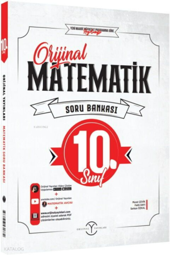 Orijinal Yayınları 10. Sınıf Orijinal Matematik Soru Bankası | Kolekti
