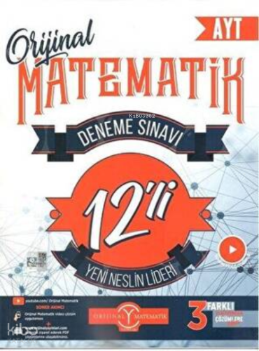 Orijinal Yayınları AYT Matematik 12 li Deneme Sınavı | Kolektif | Orij