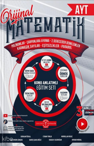 Orijinal Yks Ayt K.A. Mat Pol. Çarp. 2 Drc - 2023 | Kolektif | Orijina