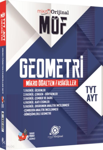 Mikro Orijinal Tyt Ayt Möf Set Geometri - 2024 | Zafer Balcı | Orijina
