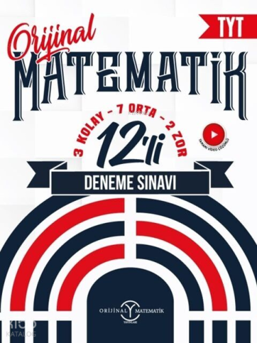 Orijinal Yayınları TYT Matematik 12 li Deneme Sınavı | Kolektif | Orij