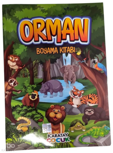 Orman Boyama Kitabı | Kolektif | Karatay Yayınları
