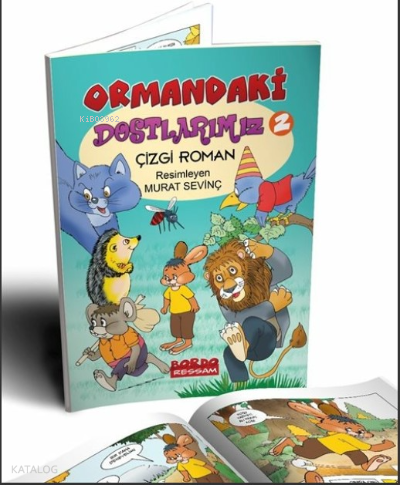 Ormandaki Dostlarımız 2 (Çizgi Roman) | Yusuf Yakup Sevinç | Bordo Res