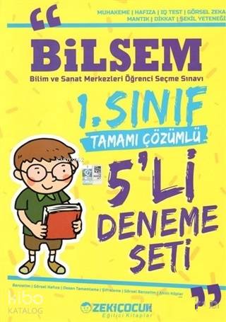 Örnek Akademi Yayınları Zeki Çocuk 1. Sınıf Bilsem 5 li Deneme Seti Örnek Akademi