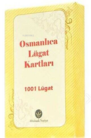 Osmanlıca Lügat Kartları 1001 Lügat | Kolektif | Hayrat Neşriyat