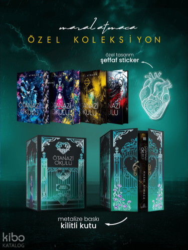 Ötanazi Okulu Serisi – Yan Boyamalı Kilitli Koleksiyon Kutu (Ciltli) |