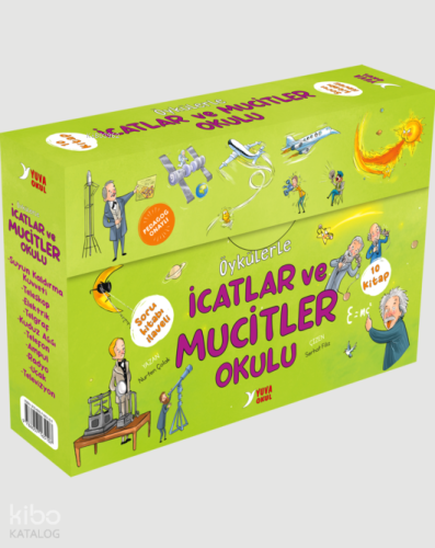 Öykülerle İcatlar Ve Mucitler Okulu Kutulu Set + Soru Kitapçığı | Kole