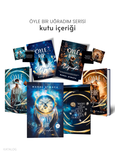 Öyle Bir Uğradım Serisi (2 Kitap) (Ciltli) | Maral Atmaca | Ephesus Ya
