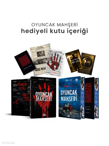 Oyuncak Mahşeri (Ciltli - Yan Boyamalı - Kutulu) | Emre Gül | Ephesus 