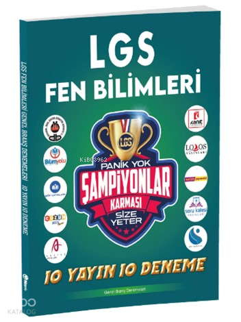 Özdebir Şampiyonlar Karması LGS Fen Bilimleri 10 Yayın 10 Deneme