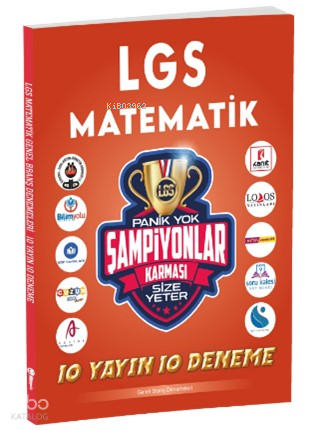 Özdebir Şampiyonlar Karması LGS Matematik 10 Yayın 10 Deneme