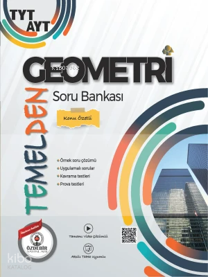 Özdebir Yayınları TYT-AYT Temelden Geometri Soru Bankası | Kolektif | 