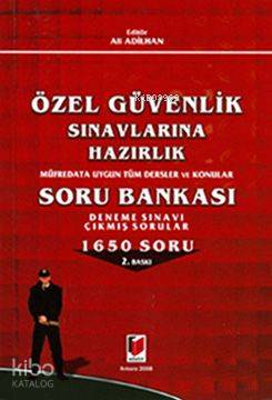 Özel Güvenlik Sınavlarına Hazırlık; Soru Bankası 1650 Soru