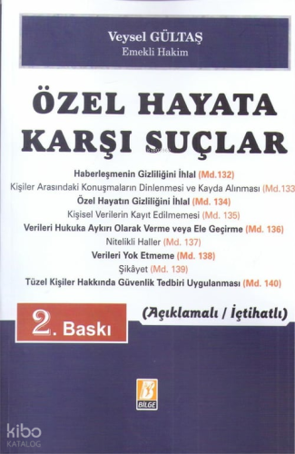 Özel Hayata Karşı Suçlar