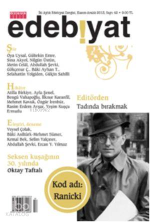 Özgür Edebiyat Dergisi; Sayı: 42 | Kolektif | Özgür Yayınları (Pasif)