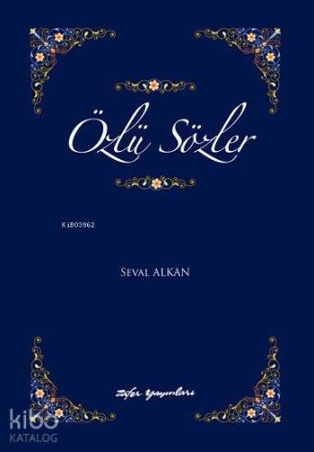Özlü Sözler | Seval Alkan | Zafer Yayınları