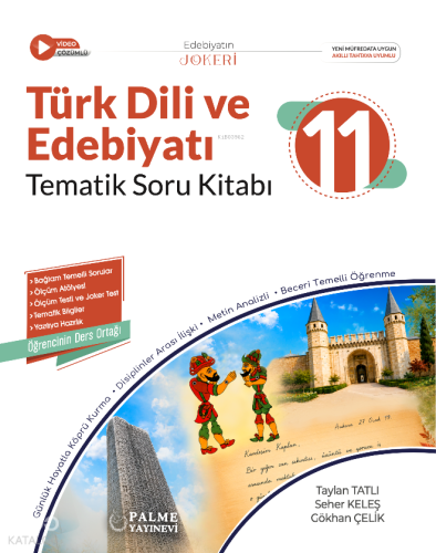 Palme 11. Sınıf Joker Türk Dili ve Edebiyatı Tematik Soru Kitabı | Tay