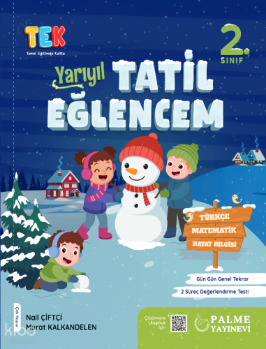 Palme 2. Sınıf Tek Yarıyıl Tatil Eğlencem | Nail Çiftçi | Palme (Hazır