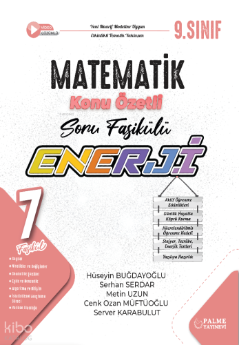 Palme 9. Sınıf Enerji Matematik Soru Fasikülleri (7 Fasikül) | Hüseyin